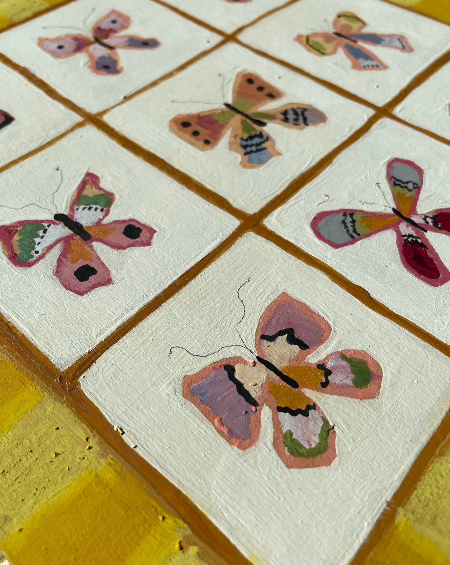 10 x 10 Honey Butterflies