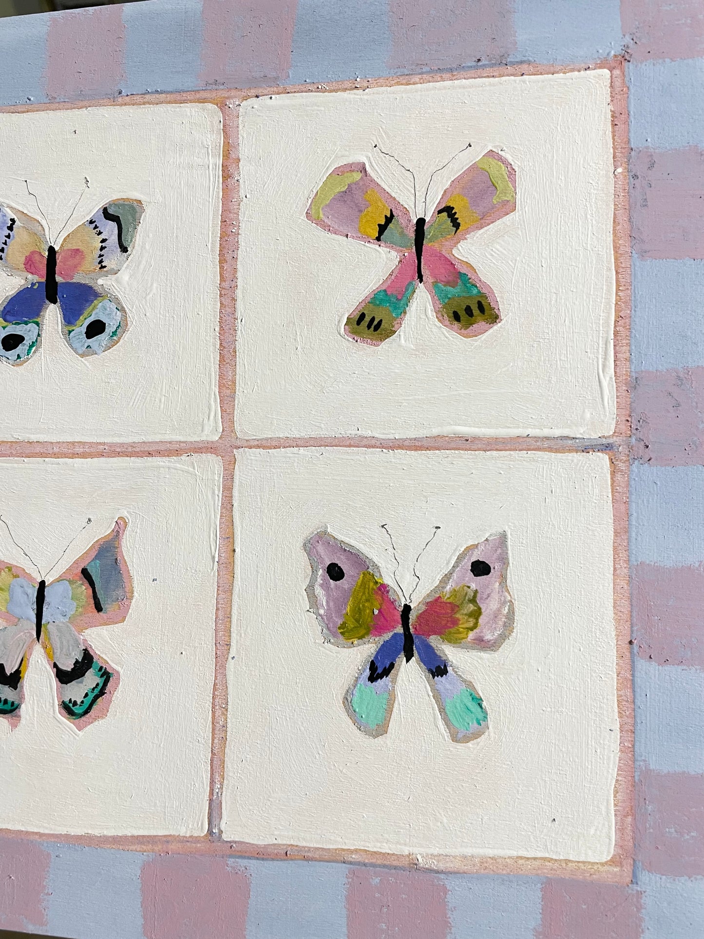 10 x 10 Hydrangea Butterflies