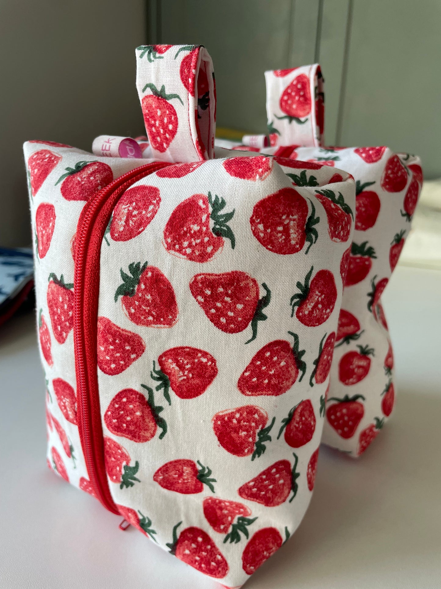 Strawberry Zip Bag 1