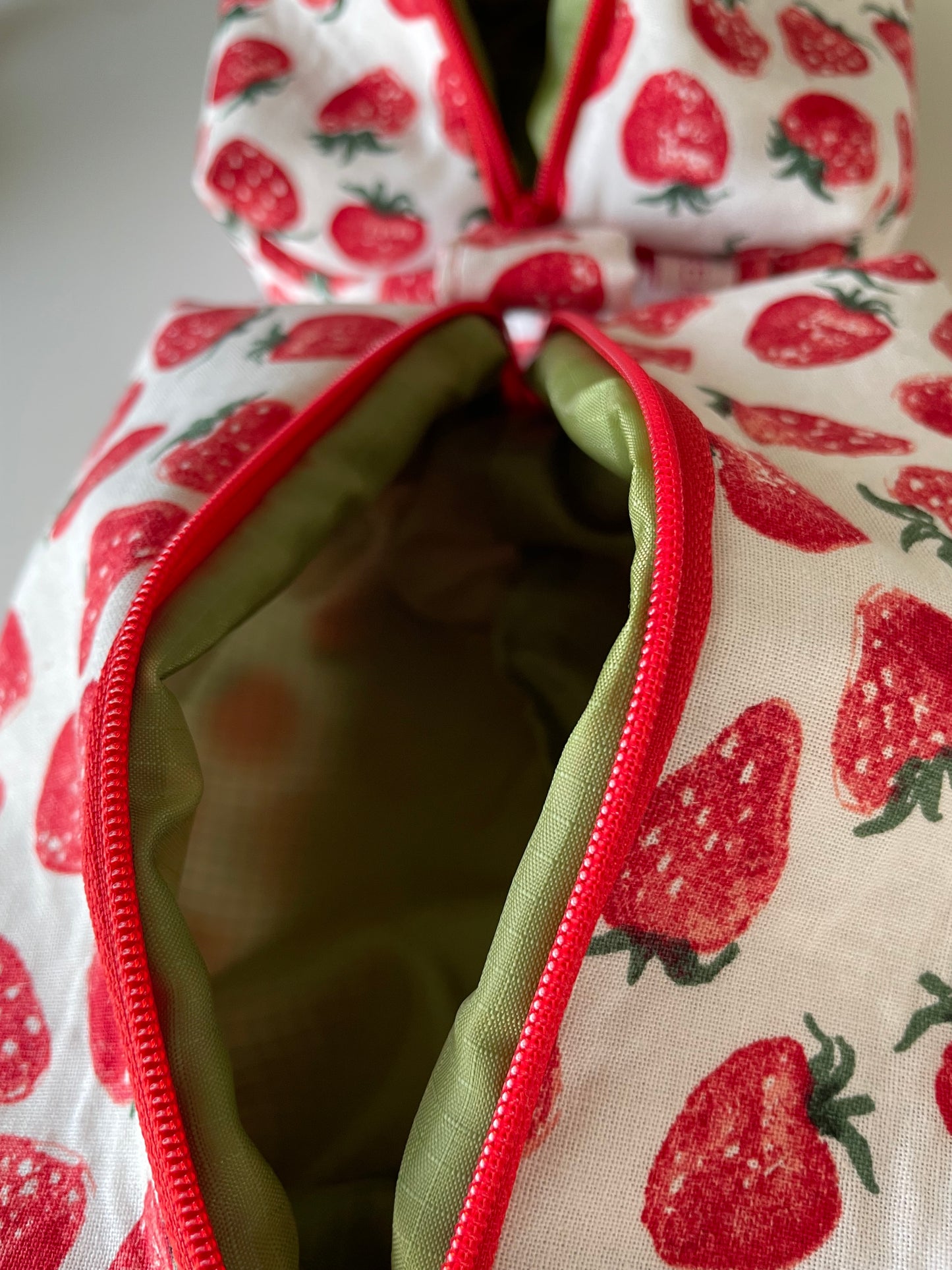 Strawberry Zip Bag 2