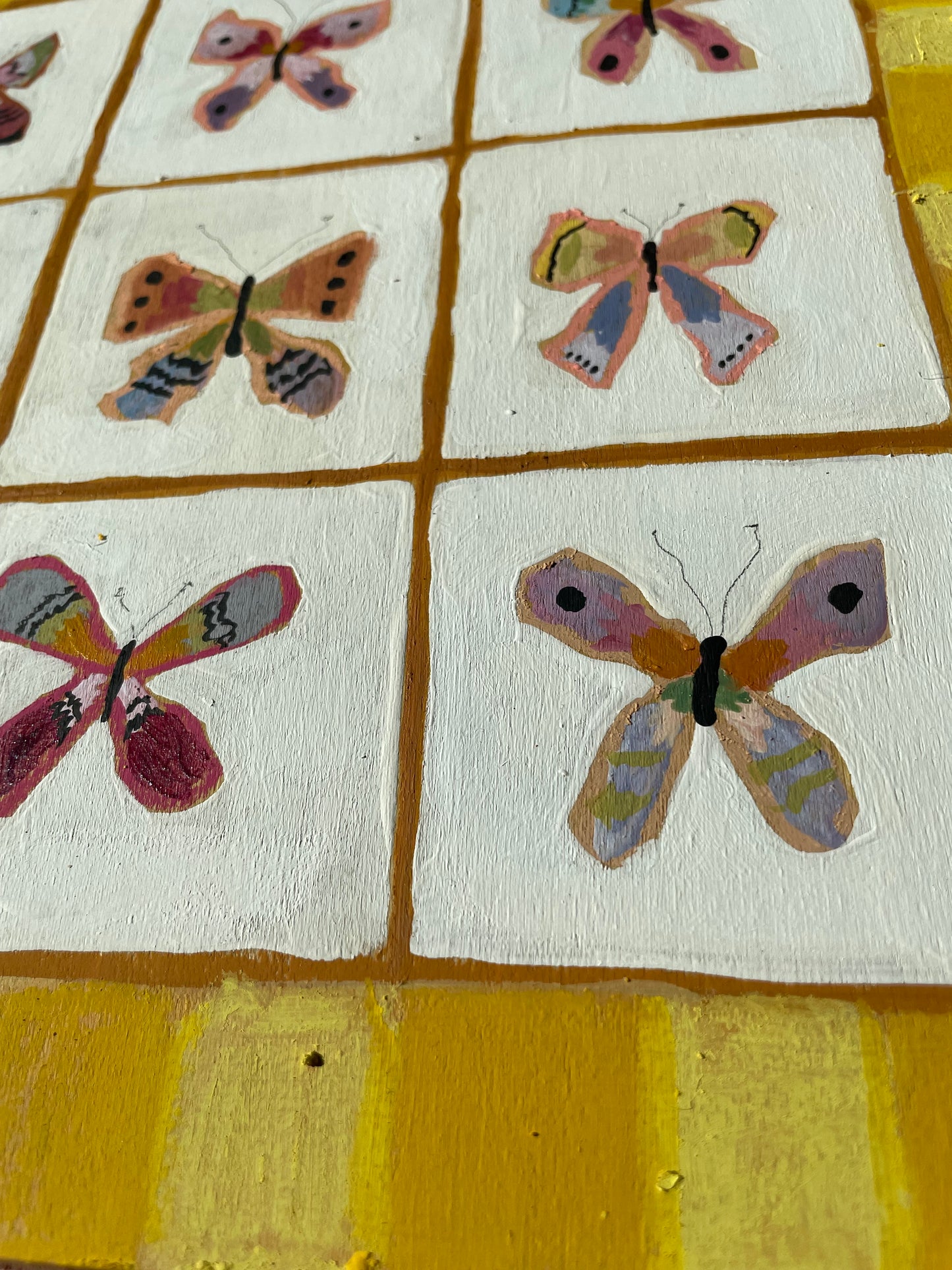 10 x 10 Honey Butterflies
