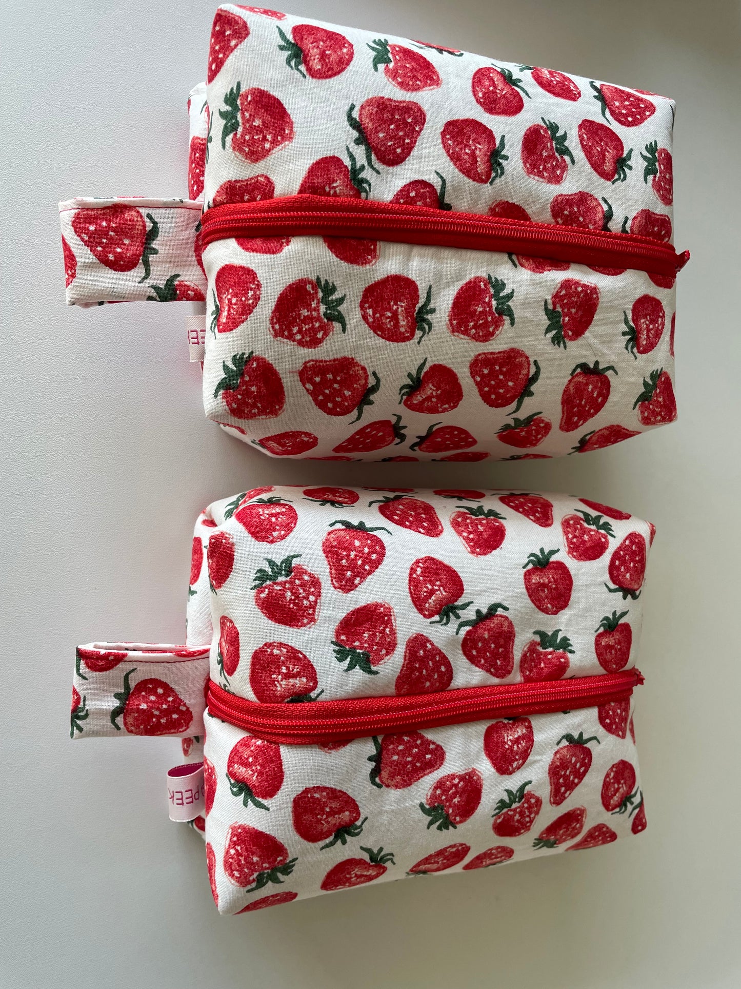 Strawberry Zip Bag 2