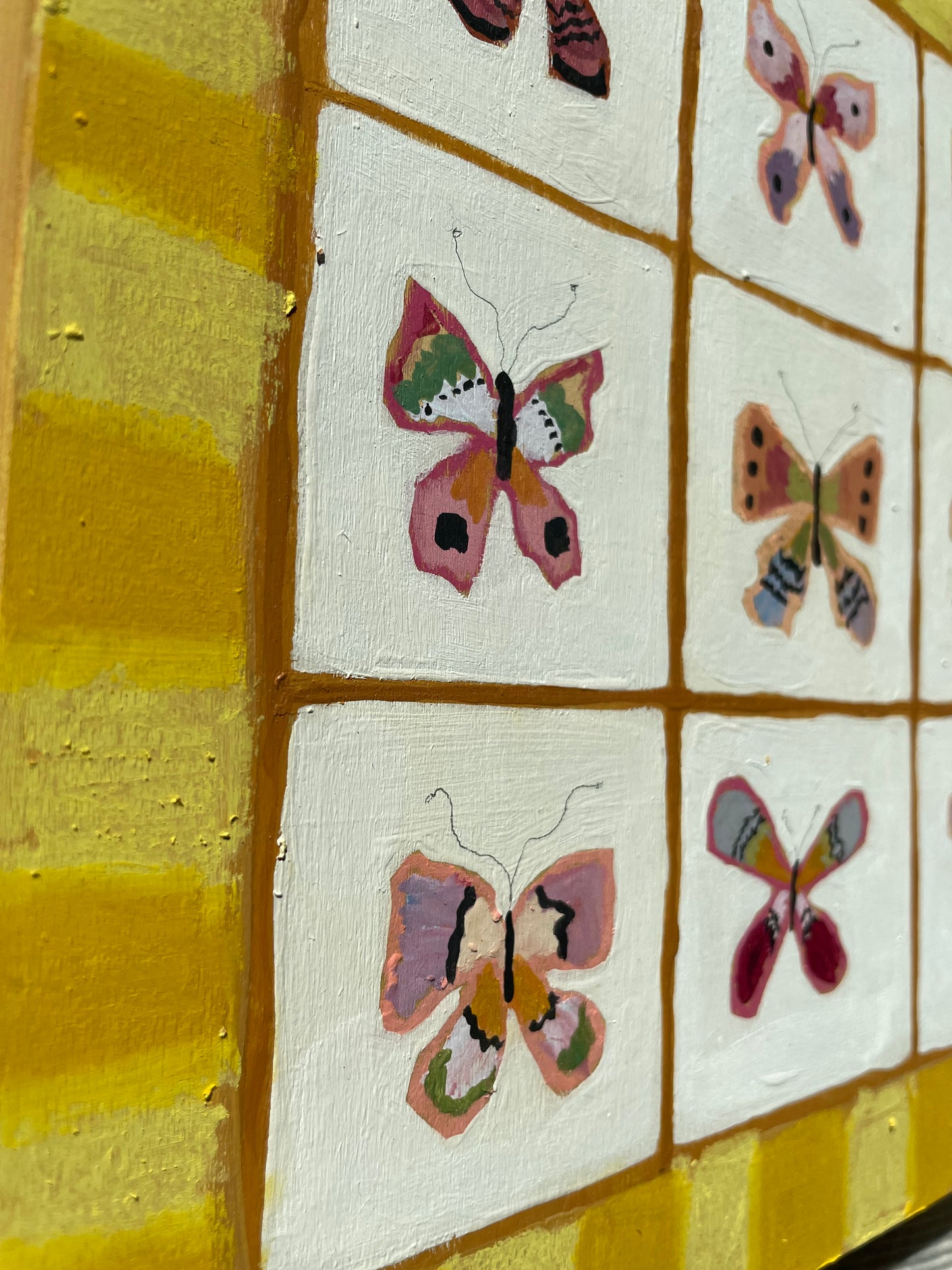 10 x 10 Honey Butterflies
